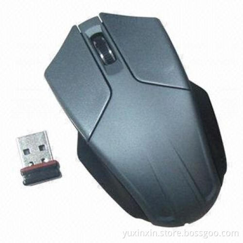 3D 2.4GHz Wireless Mouse with 2 AAA Batteries, Dimensions 95 x 66.7 x 37.5mm
